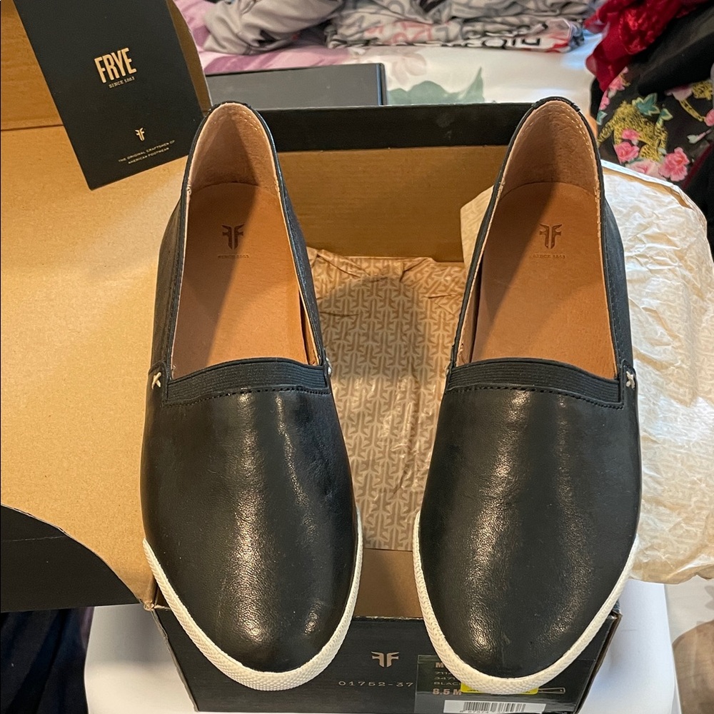 Frye “Melanie Slip On”